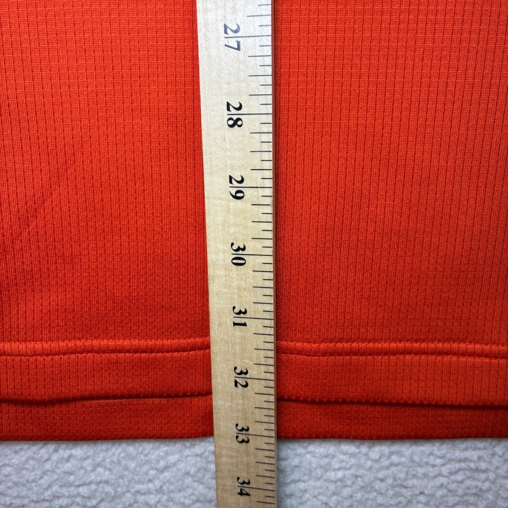 Vintage Nike Clemson Tiger Polo Shirt Men XL Orange Pearl College Preppy 90s Y2K - Picture 8 of 9
